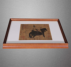 泸水书画装裱配框服务案例